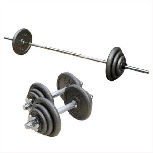 Emfil 50KG Spinlock Barbell/Dumbbell Set KL11