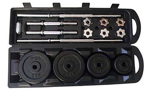 Emfil Dumbbell, 50 KG, Silver