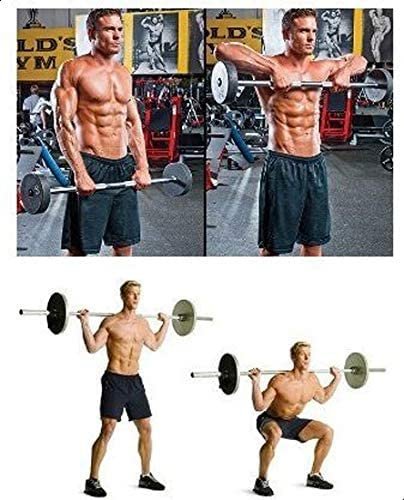 York 50 KG Cast Iron Barbell And Dumbell Set