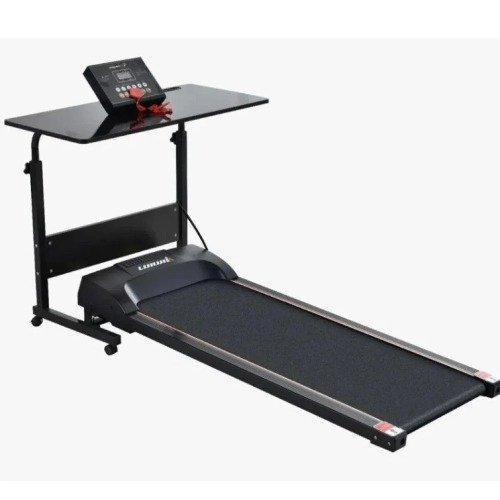 سير مشي كهربائي موديل 5050K – قوة 1 حصان | يتحمل حتى 100 كجم | سرعة حتى 8 كم/ساعة مع طاولة هدية