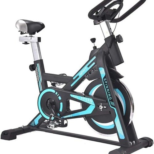 دراجة تمارين مغناطيسية HC003 – تتحمل 120 كجم، 8 مستويات مقاومة، شاشة متعددة الوظائف