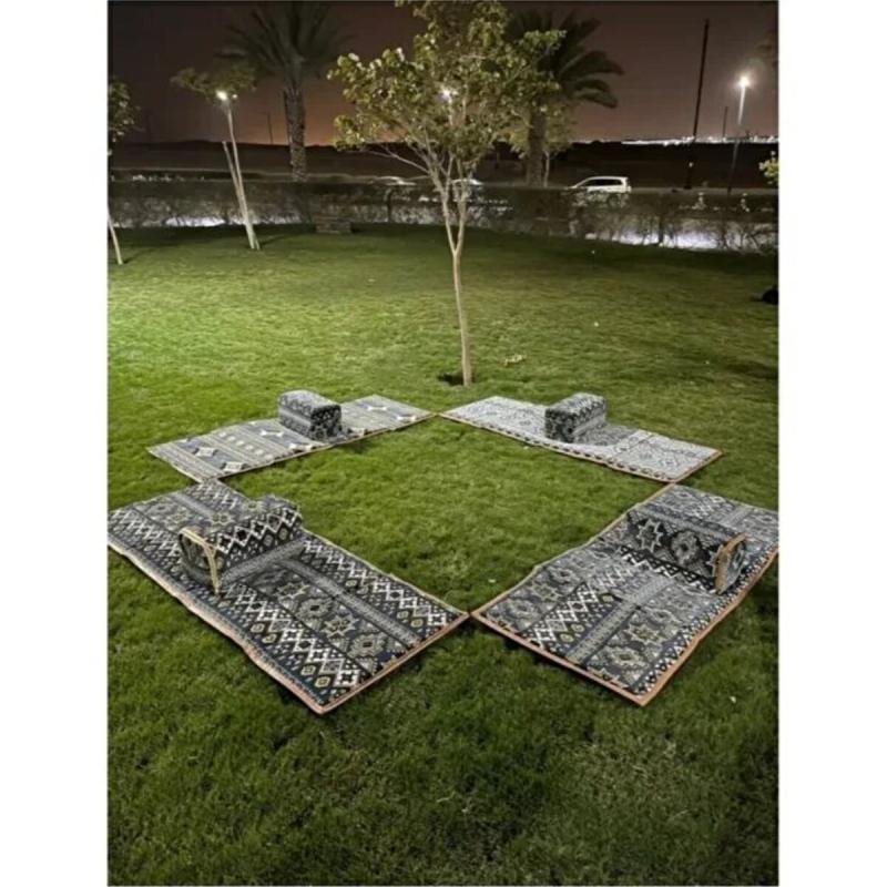 طقم جلسة بر ملكي 8 قطع بتصميم فاخر للرحلات والحدائق,مجلس 8 قطع 🌵