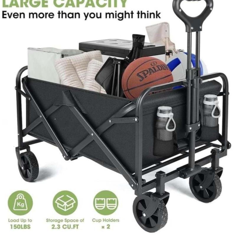 عربة رحلات قابلة للطي مقاس 60x38 سم صغير