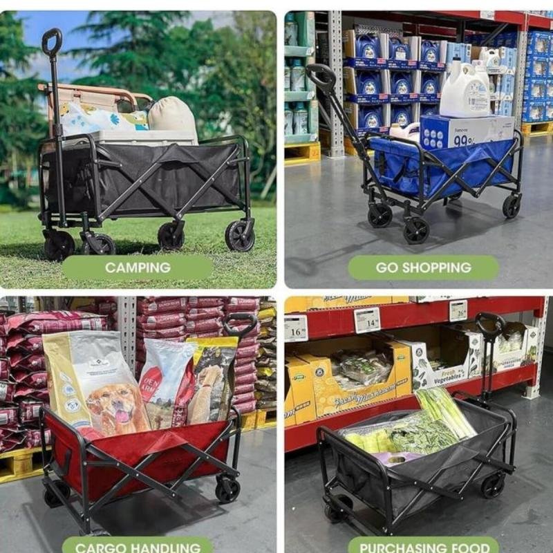 عربة رحلات قابلة للطي مقاس 60x38 سم صغير