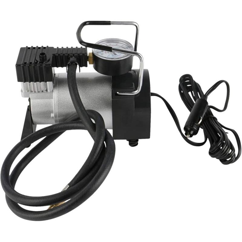 منفاخ هواء 1 سلندر- للسيارات والدراجات و جوانب الطرق وحالات الطوارئ والتخييم,كومبروسور