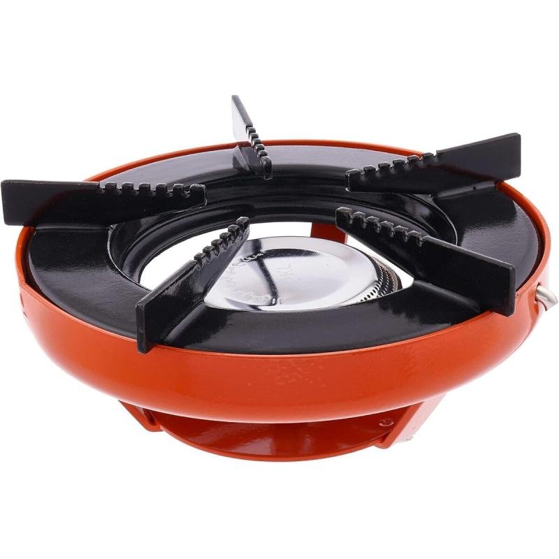 موقد غاز تخييم قوي بلهب اندماج – تسخين سريع وتصميم آمن للرحلات