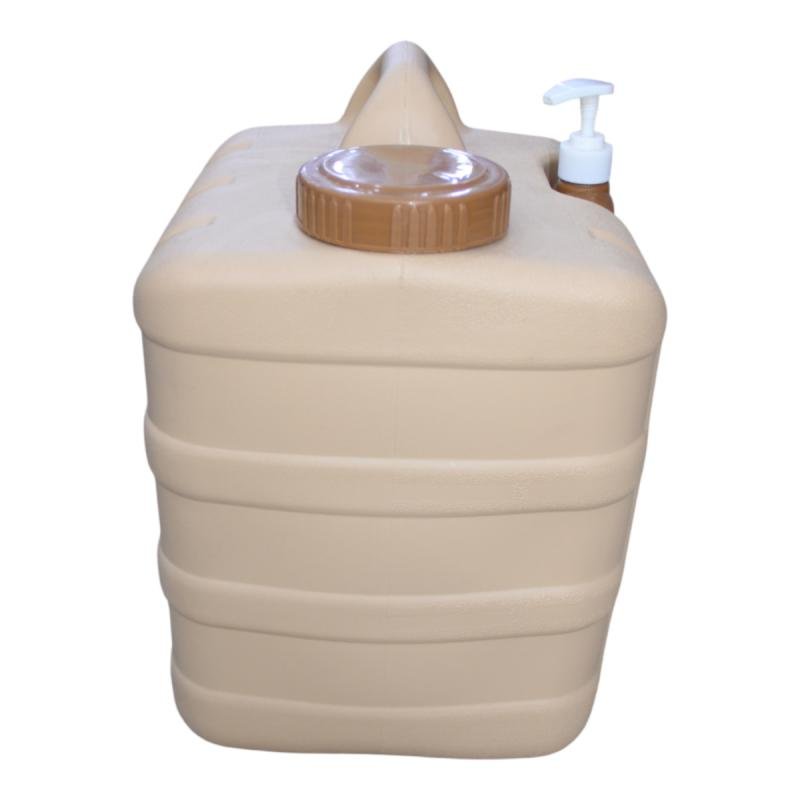 جركل ماء للرحلات مع علبة صابون سائل – 20 لتر 💧