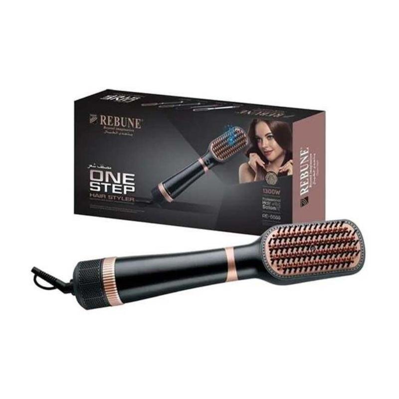 مصفف الشعر بخطوة واحدة بقوة 1300 واط RE-8888 كلاسيك باللون الأسود
