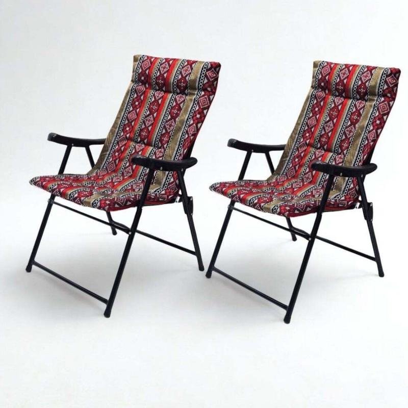 طقم كرسي سادو القابل للطي مع مسند للذراعين من سمارت هوم