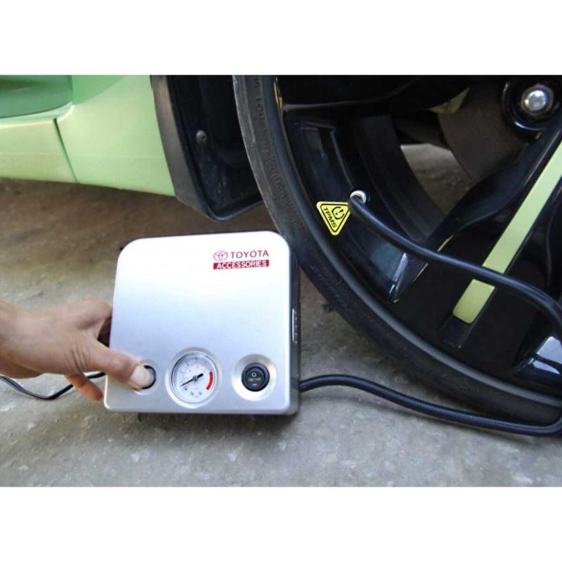 منفاخ سيارة و الدراجات ضاغط الهواء يعمل عن طريق ولاعة السجائر بالسيارة