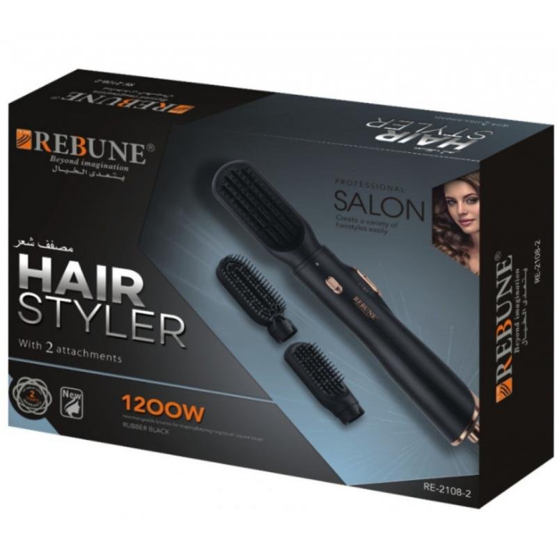 استشوار ريبون 1200 واط - قطعتين - RE-2108-2