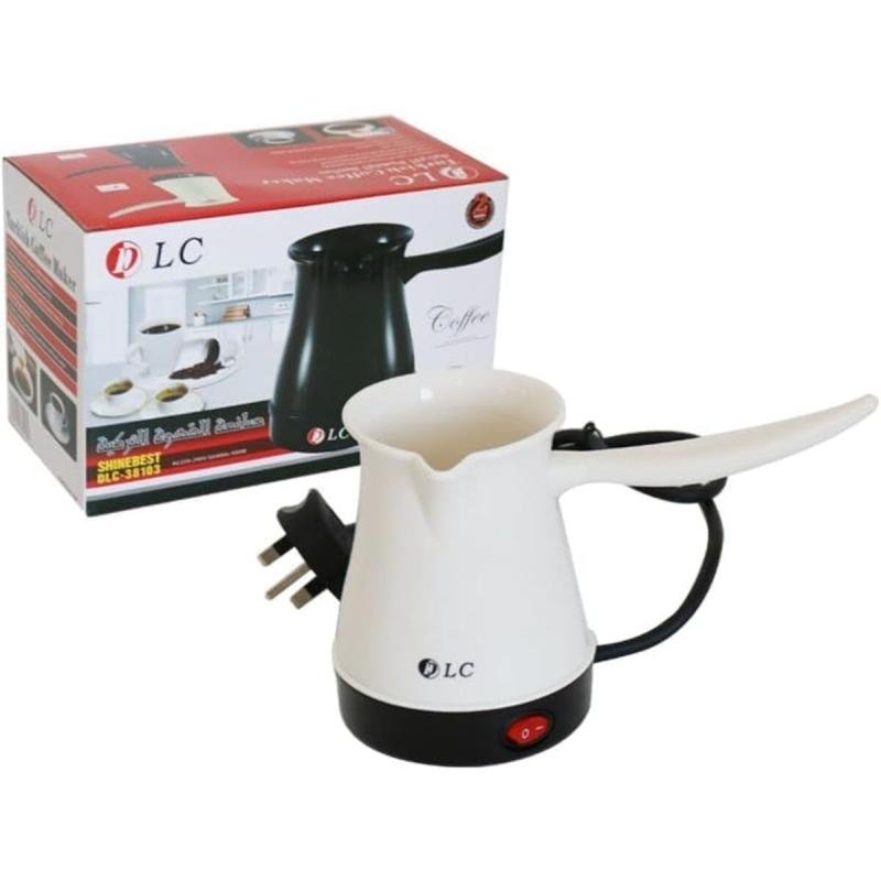 ماكينة صنع القهوة التركية 300 مل - أسود - DLC-38103 (أبيض)
