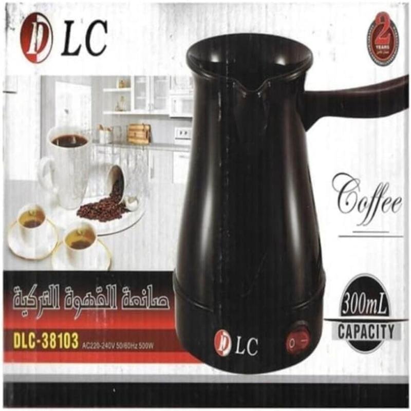 ماكينة صنع القهوة التركية 300 مل - أسود - DLC-38103 (أبيض)