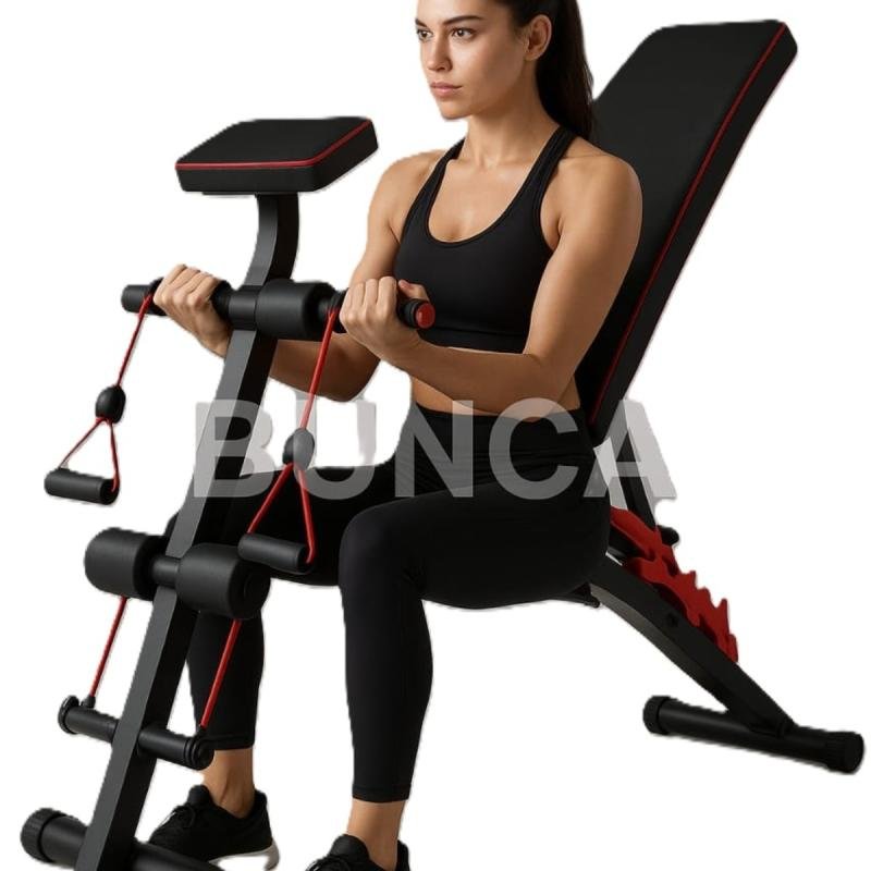 مقعد تمارين متعدد الاستخدامات 1208T – بنش أداء قوي وجودة عالية لتمارين البيت 💪🔥