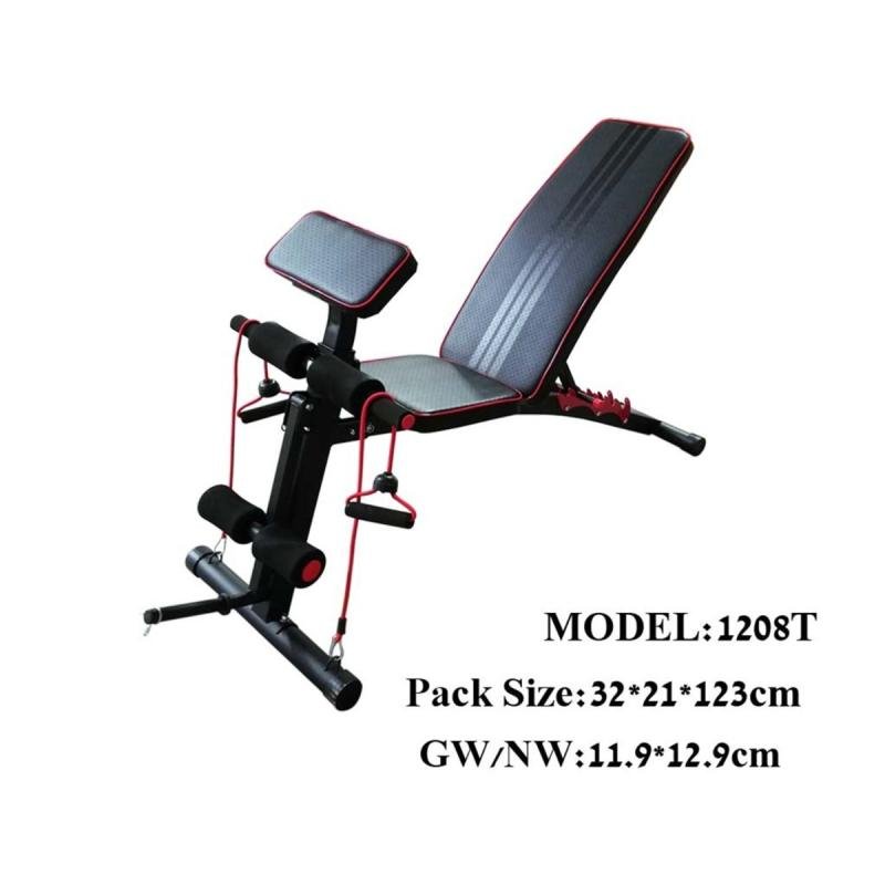 مقعد تمارين متعدد الاستخدامات 1208T – بنش أداء قوي وجودة عالية لتمارين البيت 💪🔥
