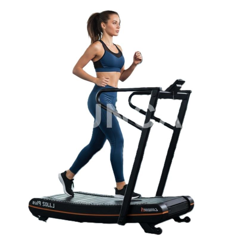 تريدميل مشي منحني بدون كهرباء | يتحمل 150 كجم | يحرق سعرات أعلى | مناسب للمنزل والنادي,ljj-02pulS