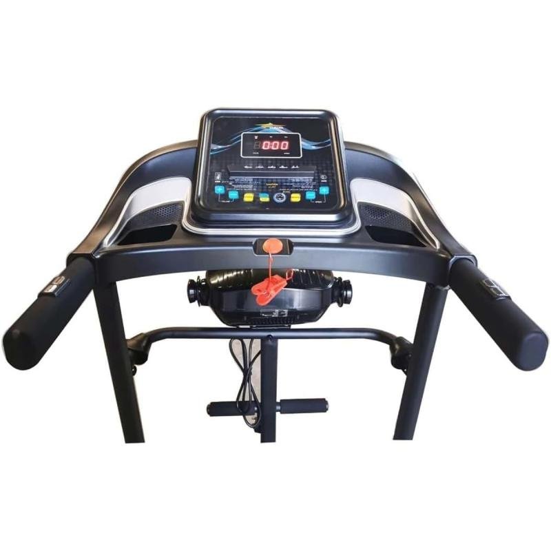 سير كهربائي مع مساج 1.5 حصان بميل يدوي ووزن 90 كغم موديل 505D لتمارين منزلية,سرعة 10ك,سطح 40 *120سم