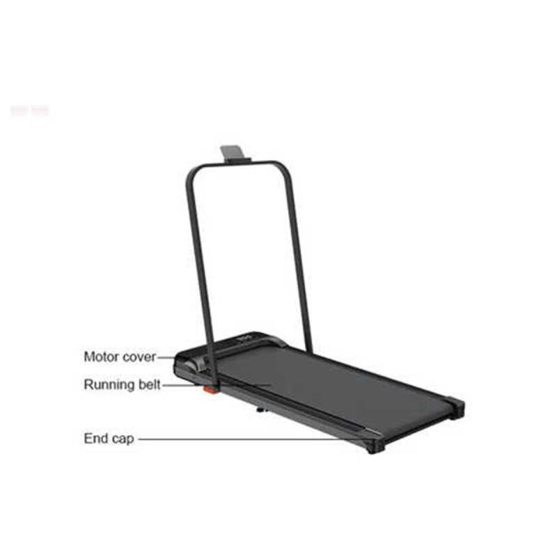 سير مشي منزلي 1 حصان سرعة 10 كم يتحمل 90 كجم مساحة 38×95 سم,موديل 8510