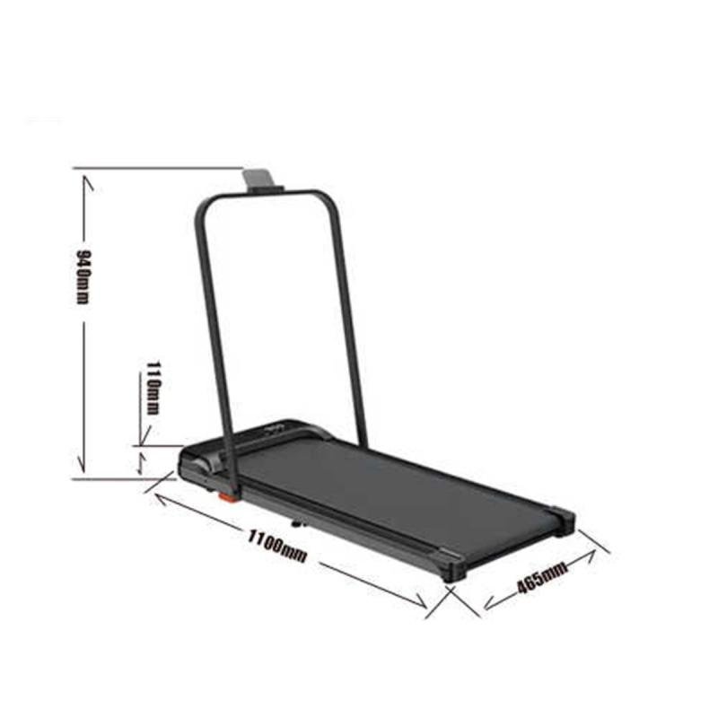 سير مشي منزلي 1 حصان سرعة 10 كم يتحمل 90 كجم مساحة 38×95 سم,موديل 8510