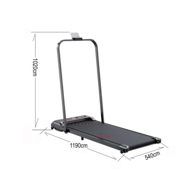 جهاز سير مشي 1 حصان قابل للطي بسرعة 1-10 كم مساحة جري 43×105 سم أقصى وزن 90 كجم موديل 1003S