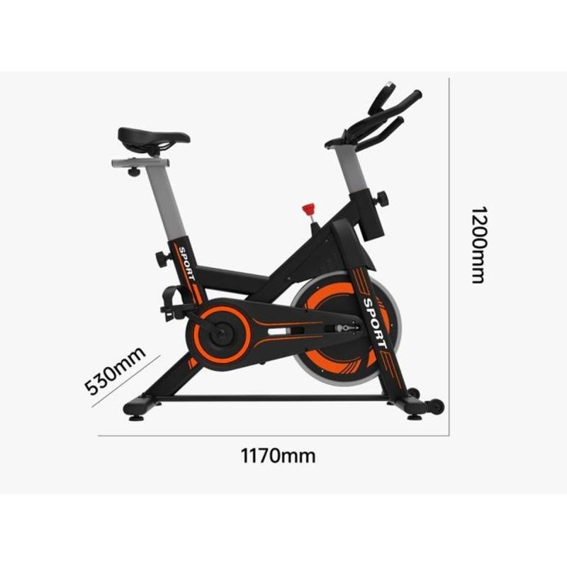🚴‍♂️ دراجة تمارين هوائية ثابتة 8 مستويات مقاومة موديل LJJ-706 للمنزل