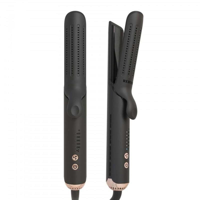 مكواة فرد الشعر السيراميكية 2 في 1 ومكثفة للشعر بقوة 60 واط (RE-2116)