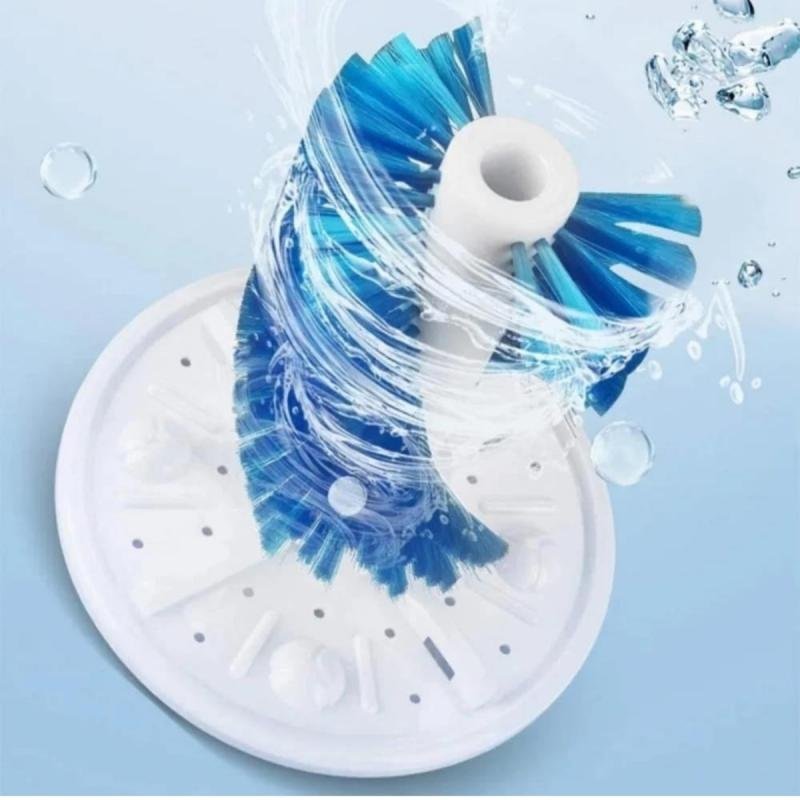 غسالة ملابس وأحذية صغيرة (موديل DLC-37155) - أزرق