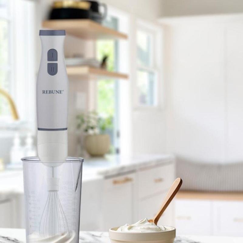 خلاط يدوي كهربائي 3 في 1 – RE-2-129 تصميم مدمج بقوة حتى 400 واط