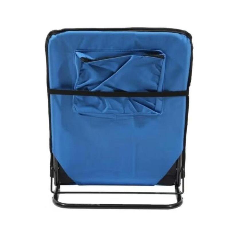 كرسي أرضي عربي تقليدي قابل للطي بمسند ظهر قابل للتعديل، مريح وخفيف مثالي للرحلات والتخييم والنزهات