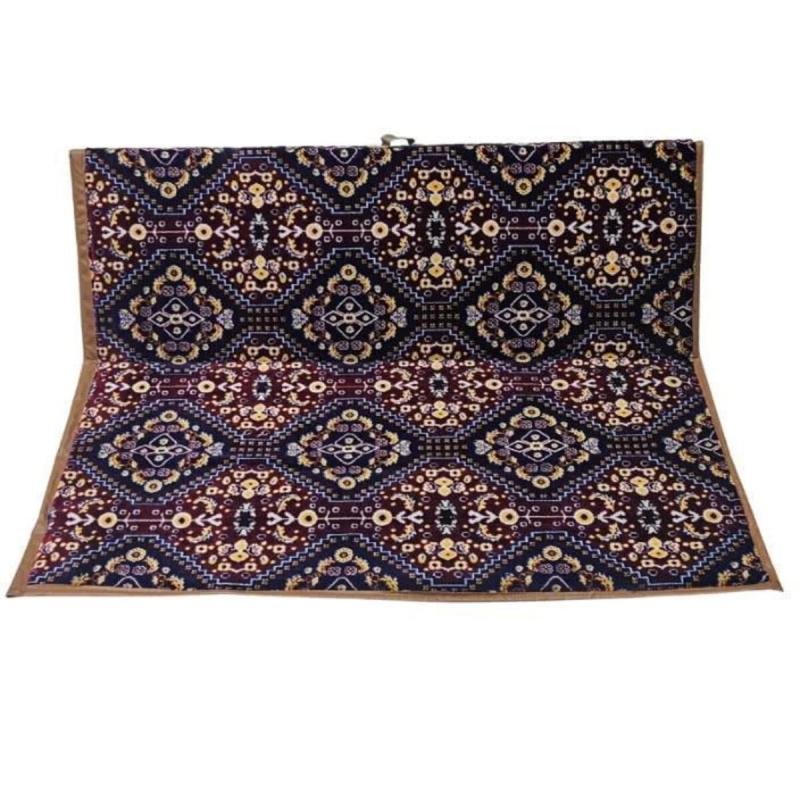 طقم كراسي 60 * 120 سم أرضية مكون من كرسيين قابلين للطي بخلفية عازلة للماء، مثالي للرحلات والتخييم