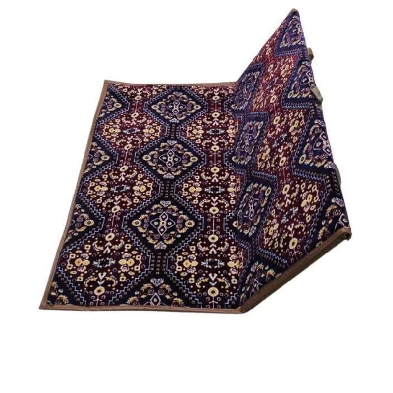 طقم كراسي 60 * 120 سم أرضية مكون من كرسيين قابلين للطي بخلفية عازلة للماء، مثالي للرحلات والتخييم