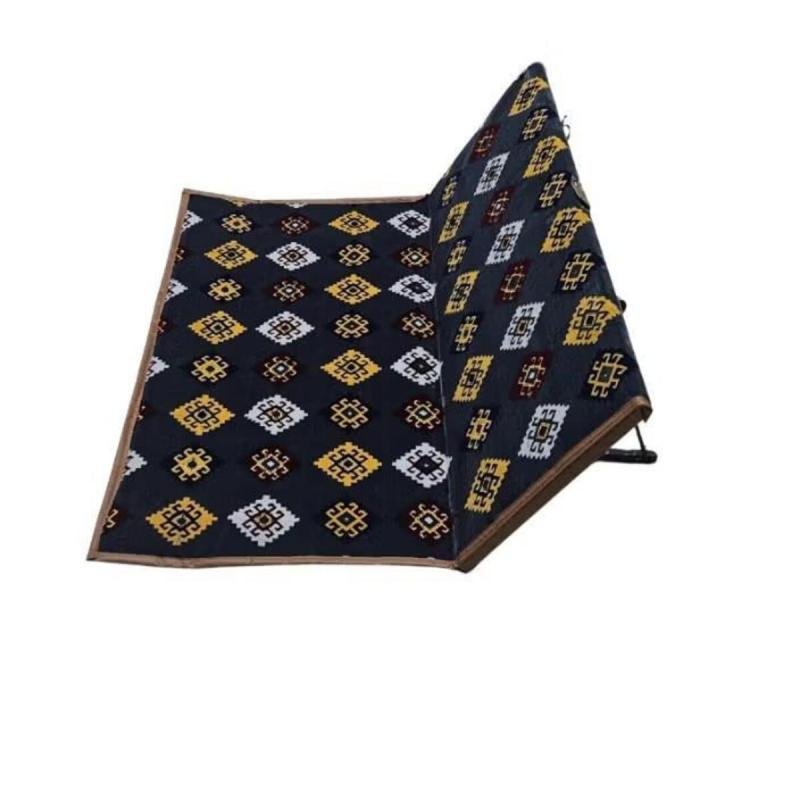 طقم كراسي 60 * 120 سم أرضية مكون من كرسيين قابلين للطي بخلفية عازلة للماء، مثالي للرحلات والتخ