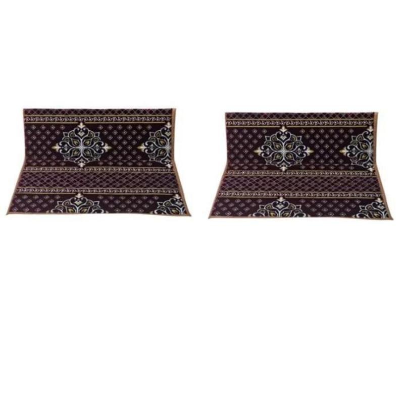 طقم كراسي (60*120 سم) أرضية مكون من كرسيين قابلين للطي بخلفية عازلة للماء، مثالي للرحلات والتخييم