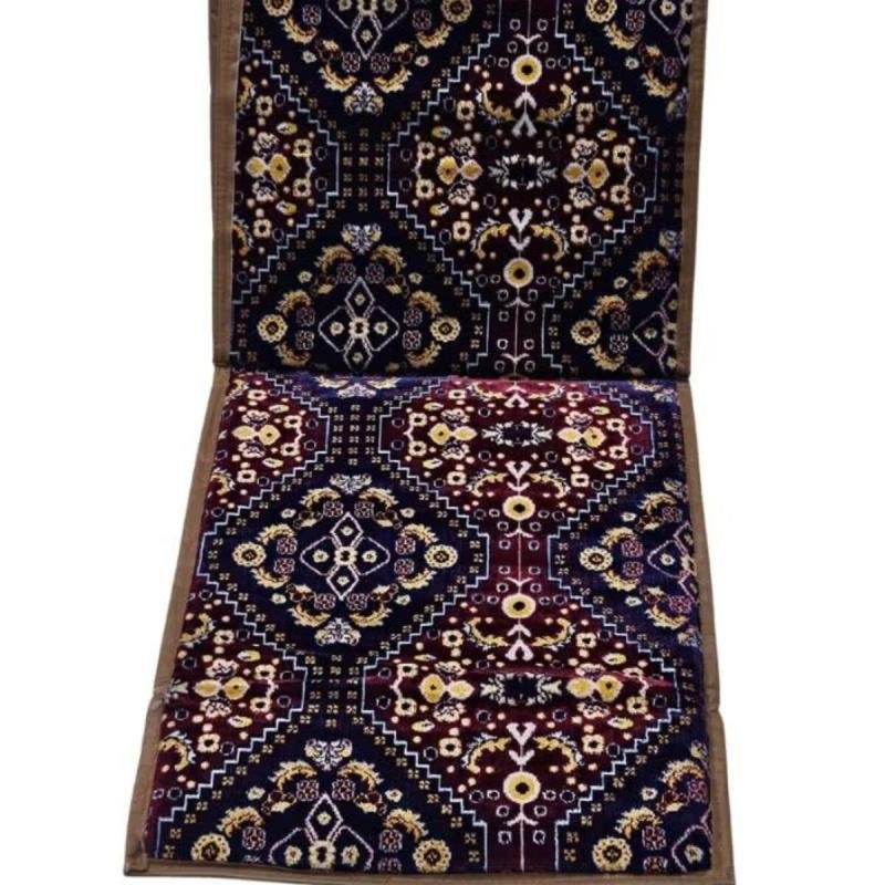 طقم كراسي أرضية مكون من كرسيين قابلين للطي بخلفية عازلة للماء، مثالي للرحلات والتخييم والاسترخاء