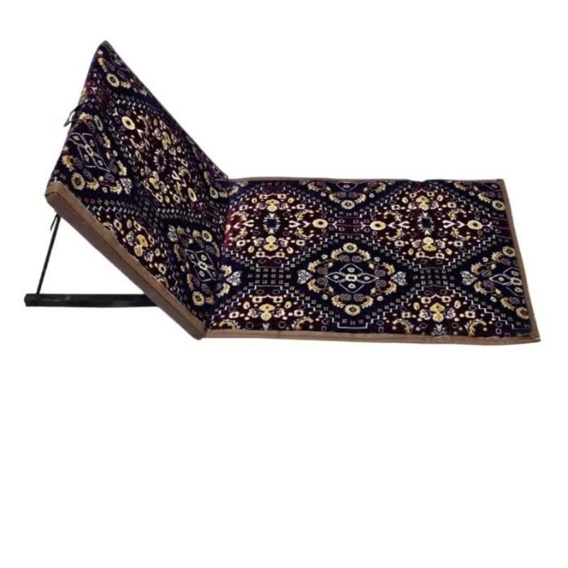 طقم كراسي أرضية مكون من كرسيين قابلين للطي بخلفية عازلة للماء، مثالي للرحلات والتخييم والاسترخاء