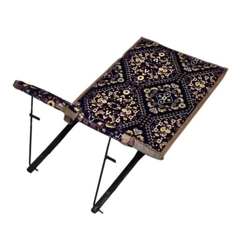 طقم كراسي أرضية مكون من كرسيين قابلين للطي بخلفية عازلة للماء، مثالي للرحلات والتخييم والاسترخاء