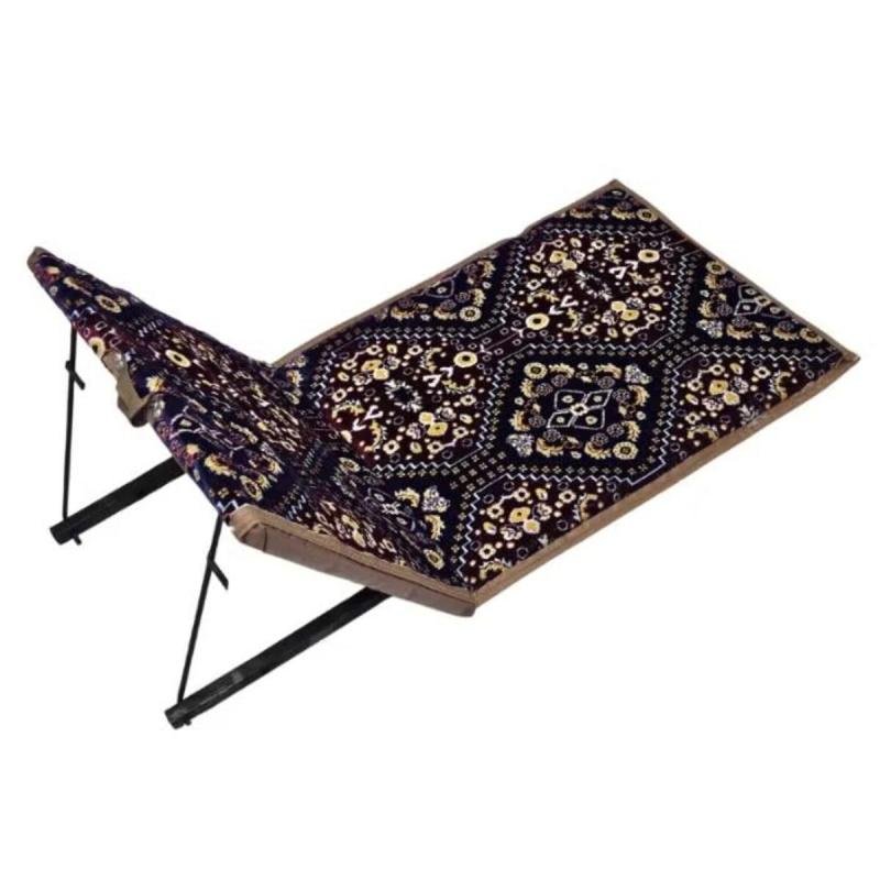 طقم كراسي أرضية مكون من كرسيين قابلين للطي بخلفية عازلة للماء، مثالي للرحلات والتخييم والاسترخاء