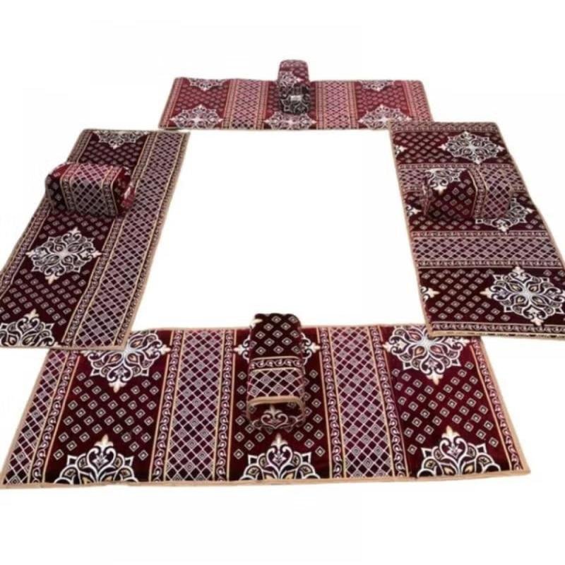 بساط رحلات تركي 8 قطع (200×70 سم) مبطن وقابل للطي ل 8 اشخاص