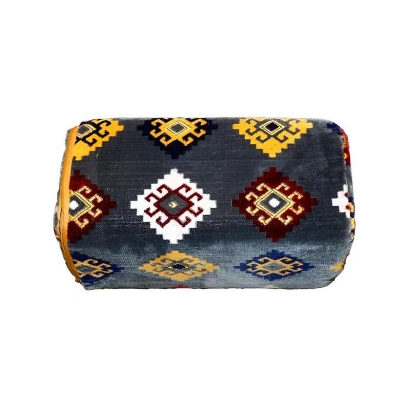 بساط رحلات أرضي 8 قطع (200×70 سم) – مجلس تخييم تركي مبطن وقالا للطي لـ8 أشخاص