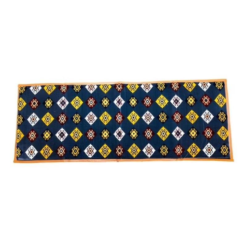 بساط رحلات أرضي 8 قطع (200×70 سم) – مجلس تخييم تركي مبطن وقالا للطي لـ8 أشخاص