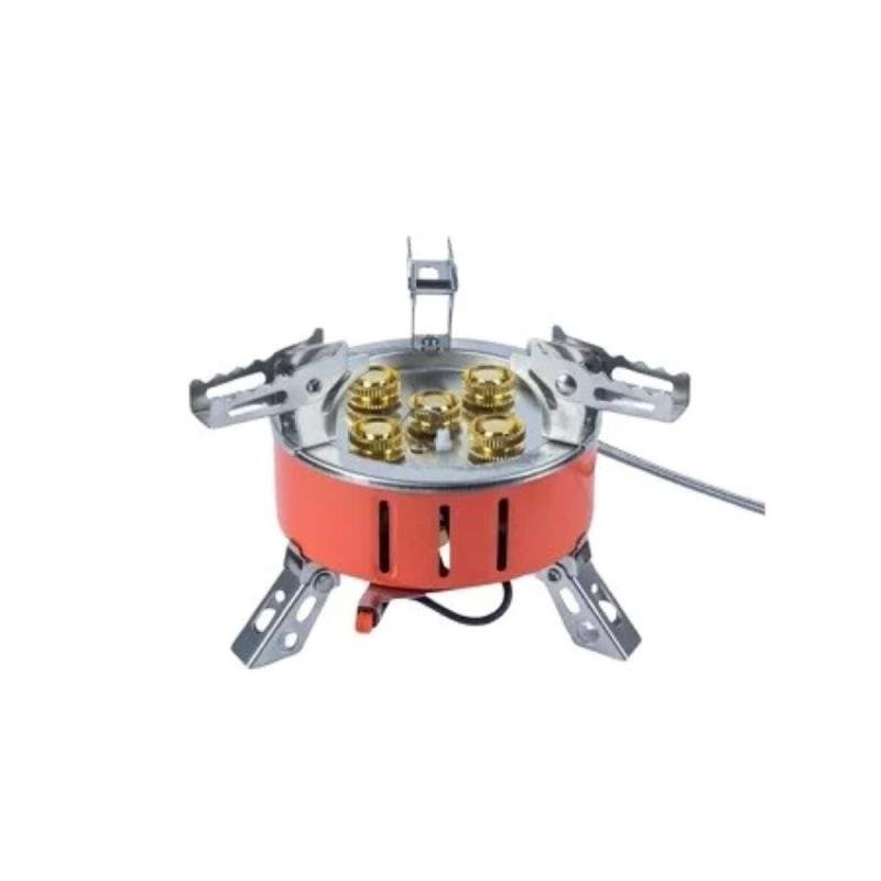 موقد غاز 5 شعلات للتخييم والرحلات الخارجية
