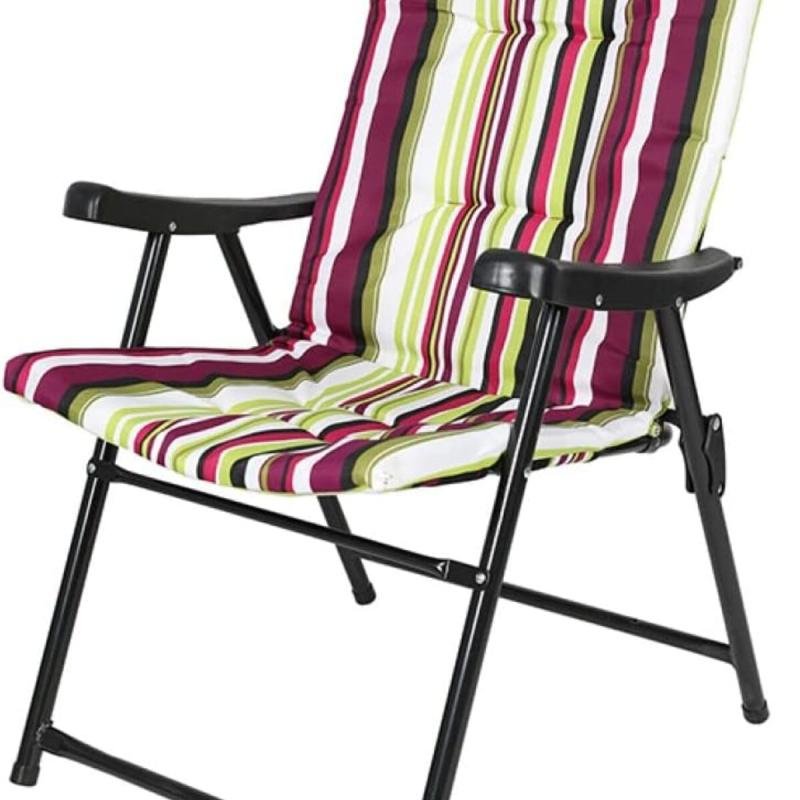 🪑 كرسي رحلات قابل للطي خفيف ومتين للبر والتخييم مع مسند مريح وسهولة حمل وتخزين