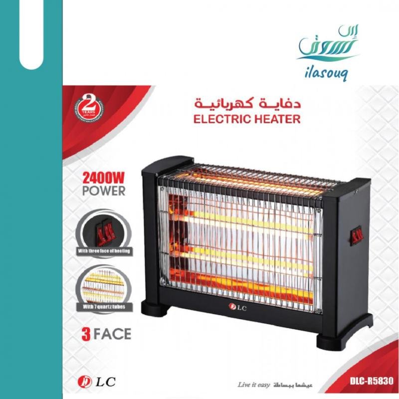 سخان كهربائي 3 اتجاهات 2400 واط DLC-5830
