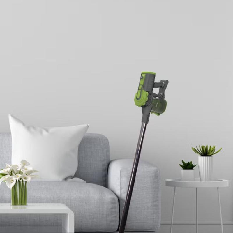 مكنسة كهربائية سلكية خفيفة الوزن 0.8 لتر 600 وات RE-9-022 أخضر/أسود