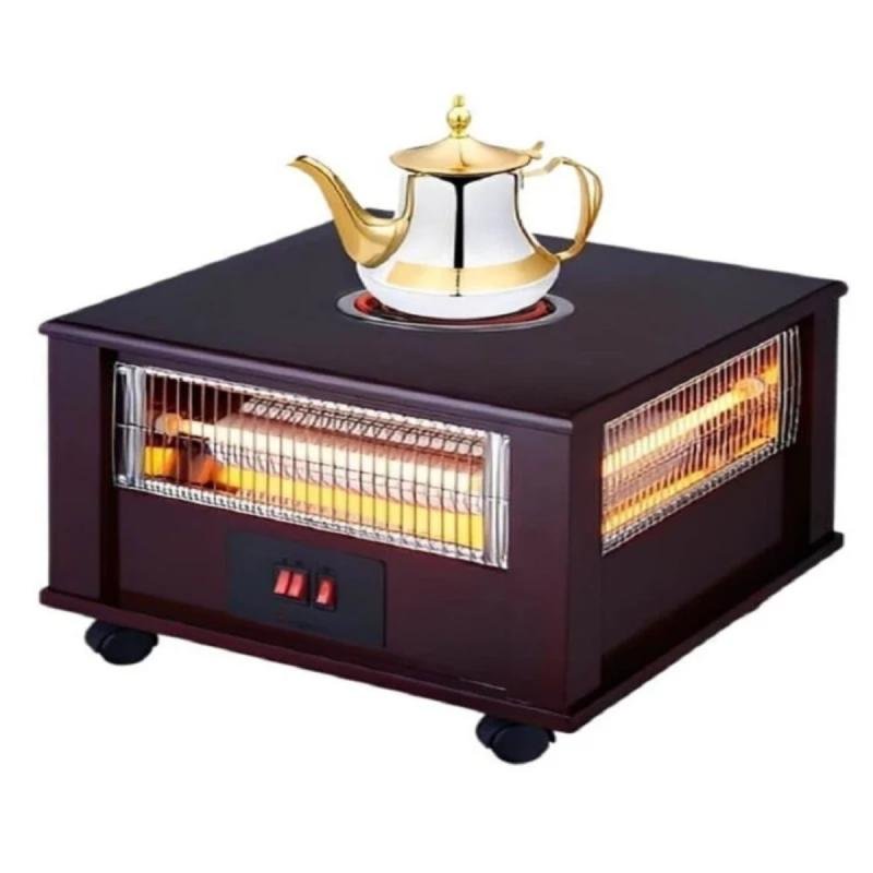 دفاية كهربائية 4 شمعات محاطة من جمع الاتجاهات مع طباخة بقوة 2000 واط