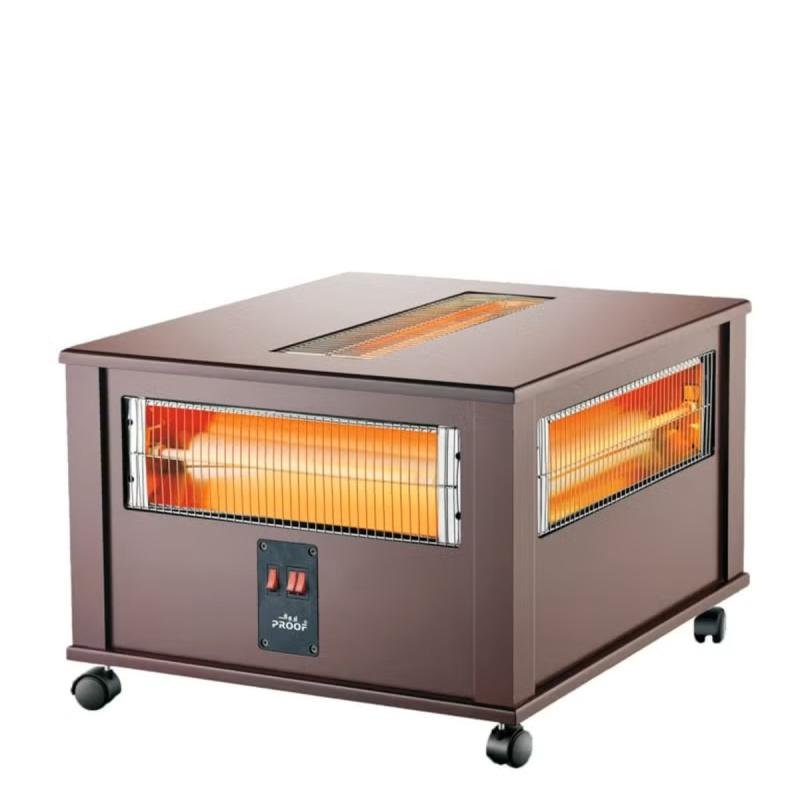 دفاية كهربائية 4 شمعات محاطة من جمع الاتجاهات مع طباخة بقوة 2000 واط