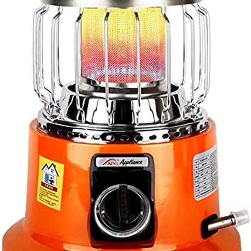 دفاية غاز 2 في 1 ( تدفئة + طبخ\تسخين) محمول لسطح المكتب والمنزل والتخييم