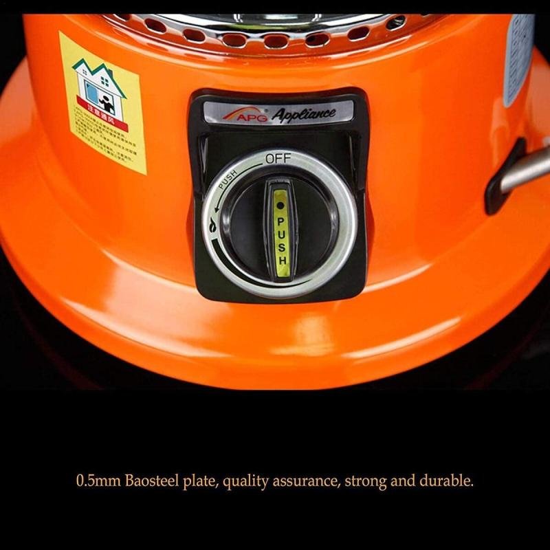 دفاية غاز 2 في 1 ( تدفئة + طبخ\تسخين) محمول لسطح المكتب والمنزل والتخييم