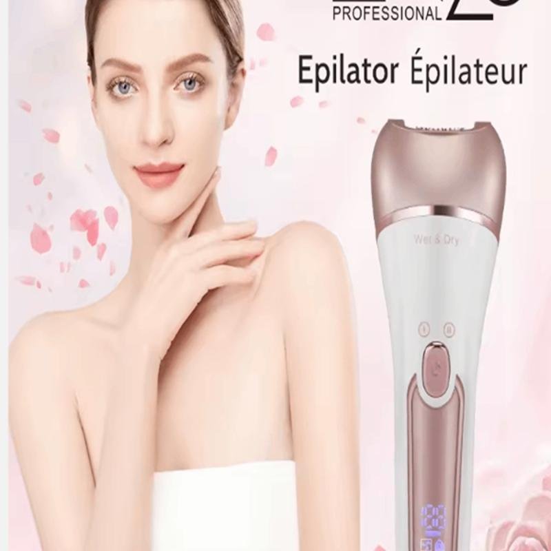 جهاز إنزو EN-5842 لإزالة الشعر 5 في 1 تشذيب وتنظيف للوجه والجسم خفيف ومحمول ⚡