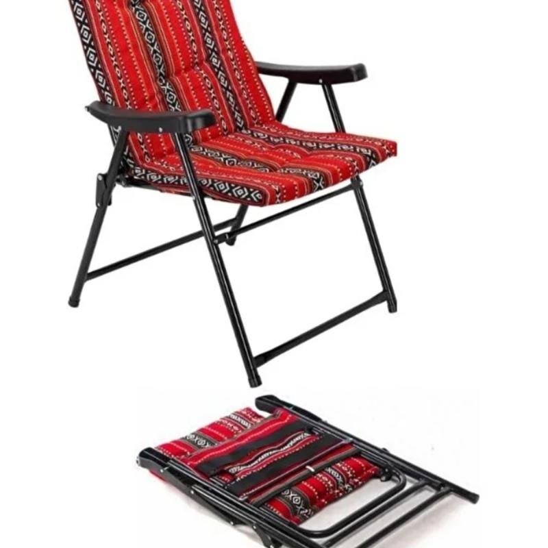 مجموعة كراسي التخييم تتكون من كرسيين قابلين للطي، كرسي نزهة، كرسي رياضي، كرسي خارجي